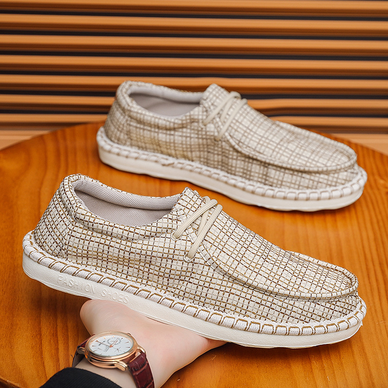 Breathable Retro Casual Canvas Shoes foto 3