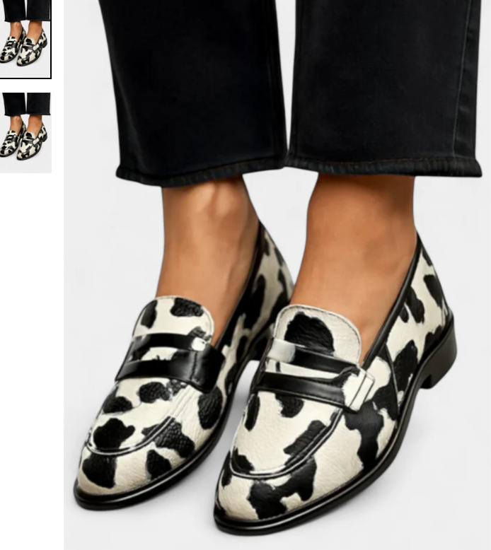 Fashion Oval Head Casual Retro Women's Shoes foto 3