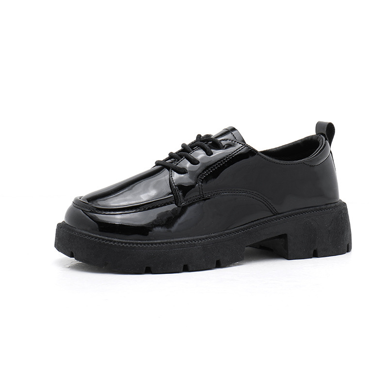 British-style Leather Loafers For Women foto 4
