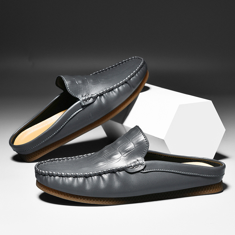 Outdoor Business-Casual Leather Men's Shoes foto 5