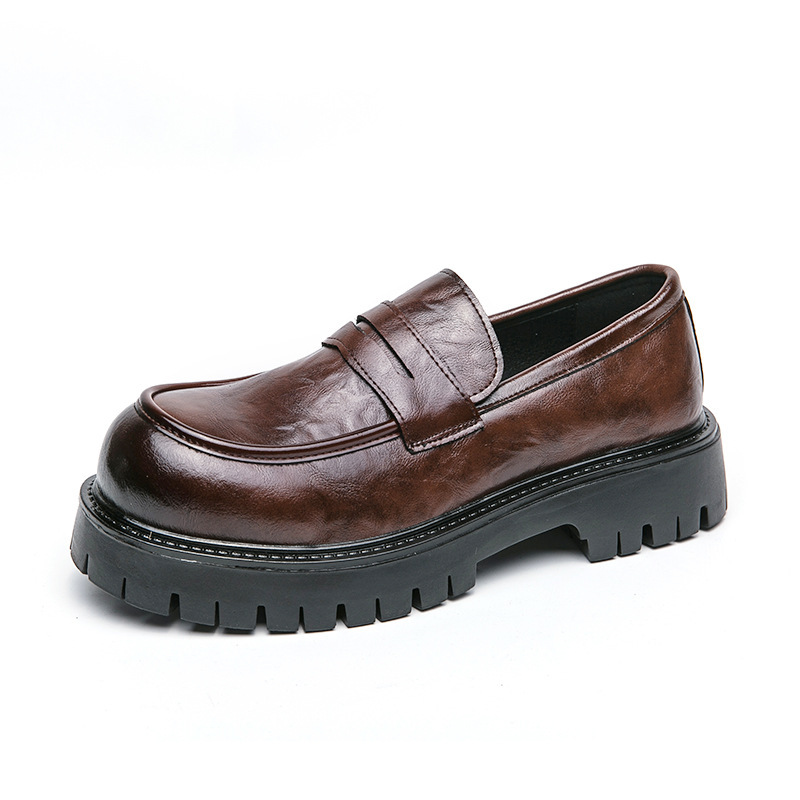 British Style Business Formal Wear Leisure Slip-on Trendy Shoes foto 5
