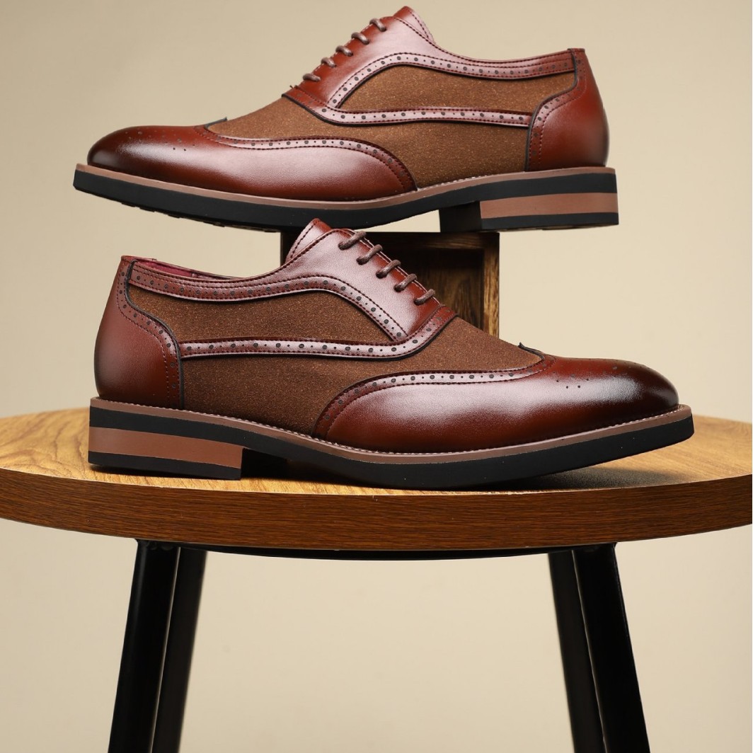 Men's High-end Business Casual And Comfortable Breathable Leather Shoes foto 5