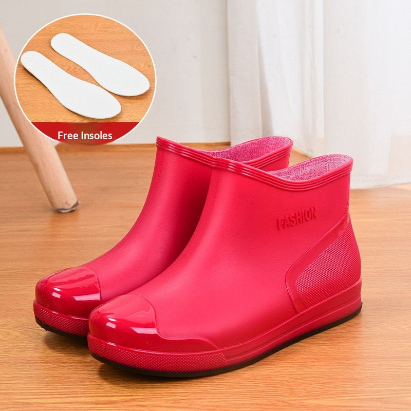 Low-cut Short Non-slip Waterproof Rain Boots foto 2
