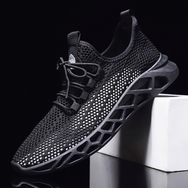 Breathable Fly Woven Mesh Casual Sports Shoes Men foto 2