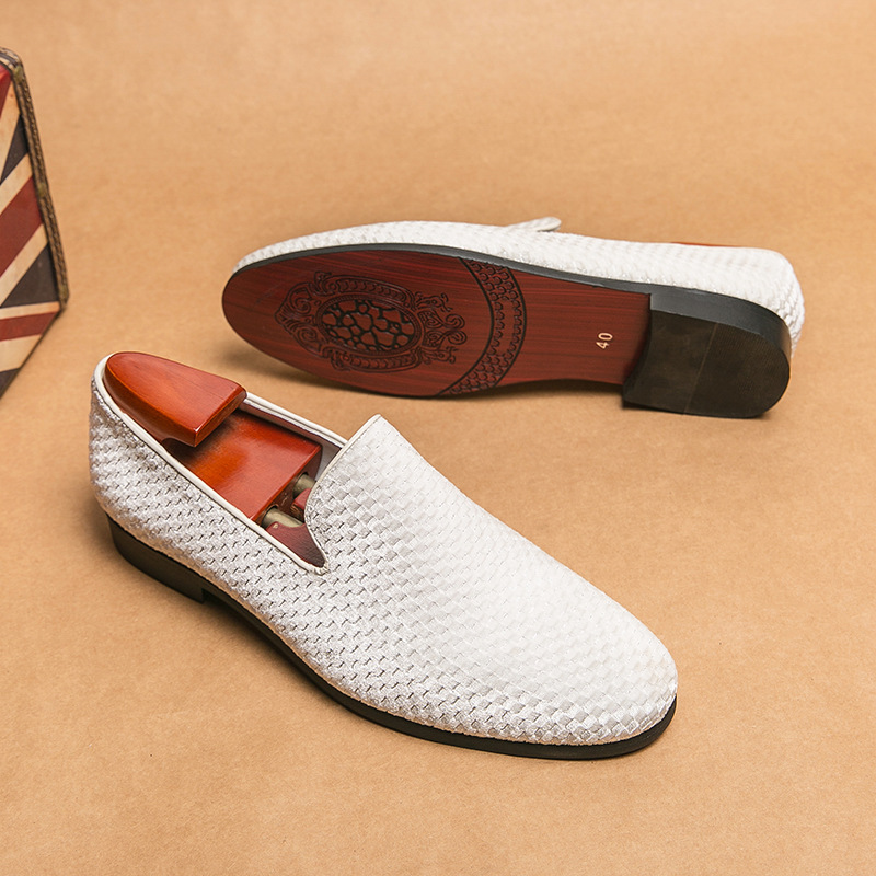 Trendy Casual Driving Leather Shoes For Men foto 5