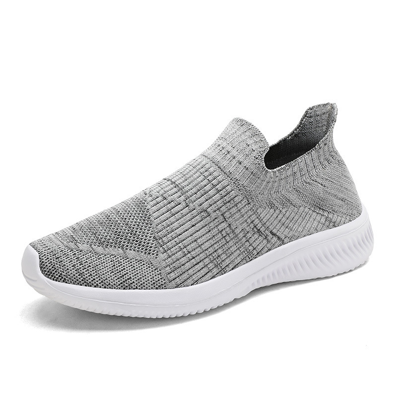 Plus Size Fly-kit Mesh Men's Shoes foto 5