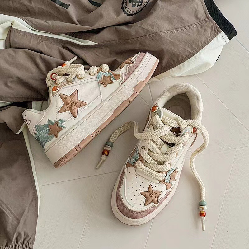 Color-blocked, Stylish, Versatile Sneakers foto 2