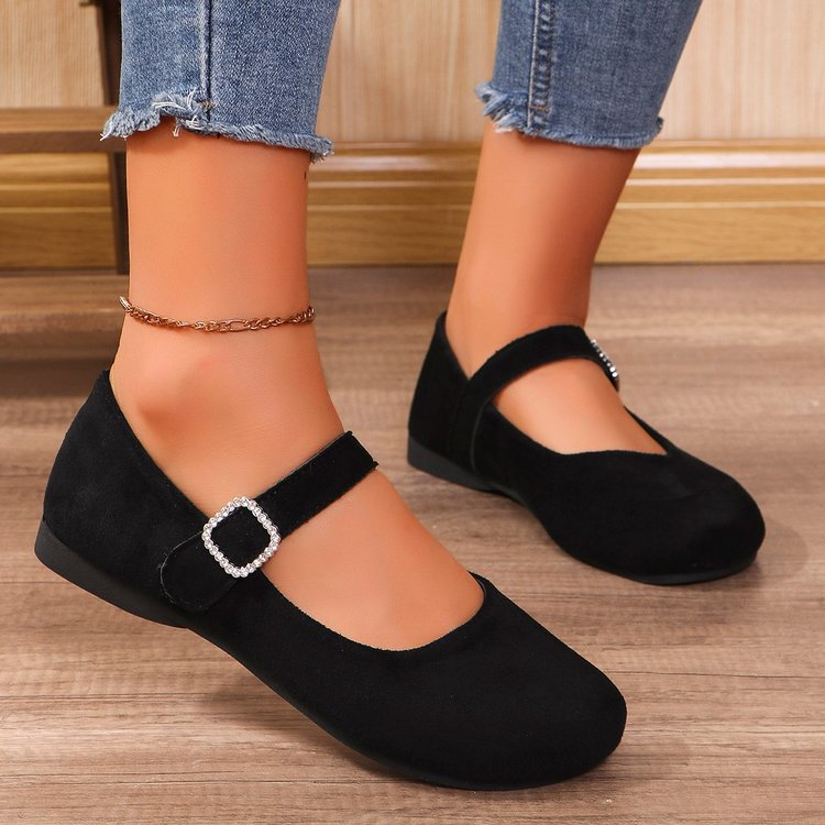 Women's Fashion Casual Solid Color Flat Fisherman Shoes foto 2