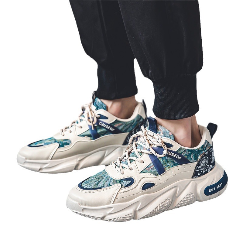 Men's Shoes Trendy Sneakers Teenagers Height Increasing foto 3