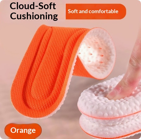 Poop-feel Odor-resistant Comfortable Breathable And Sweat-absorbing Insoles For Long Periods Of Standing And Sports foto 4