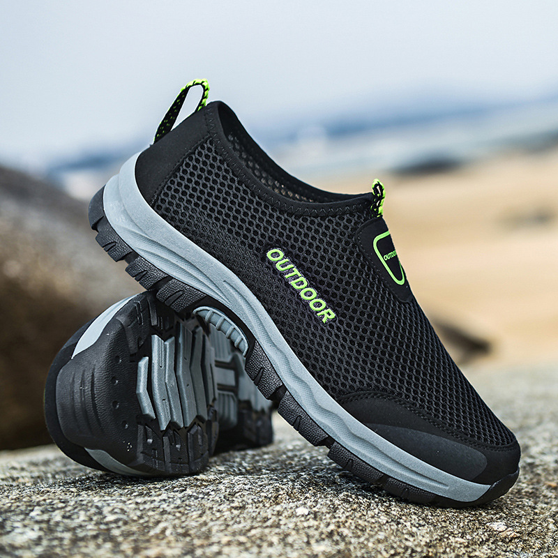 Men's Plus Size Outdoor Mesh Shoes foto 5