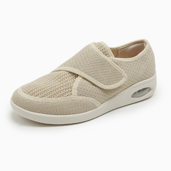 Breathable Mesh Anti-slip Wear-resistant Velcro Sneakers For Middle-aged And Elderly Sports Leisure foto 3