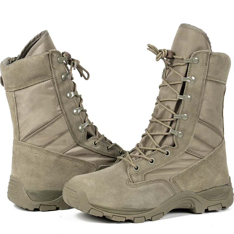 High-top Combat Boots Green Desert Boots Light Combat foto 5