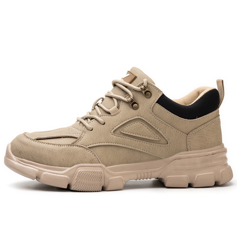 Men's Anti-smashing Anti-penetration Work Steel Toe Cap Work Shoes foto 3