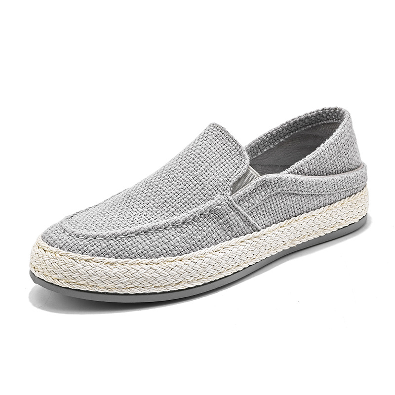 Summer Leisure Old Beijing Linen Cloth Shoes foto 4