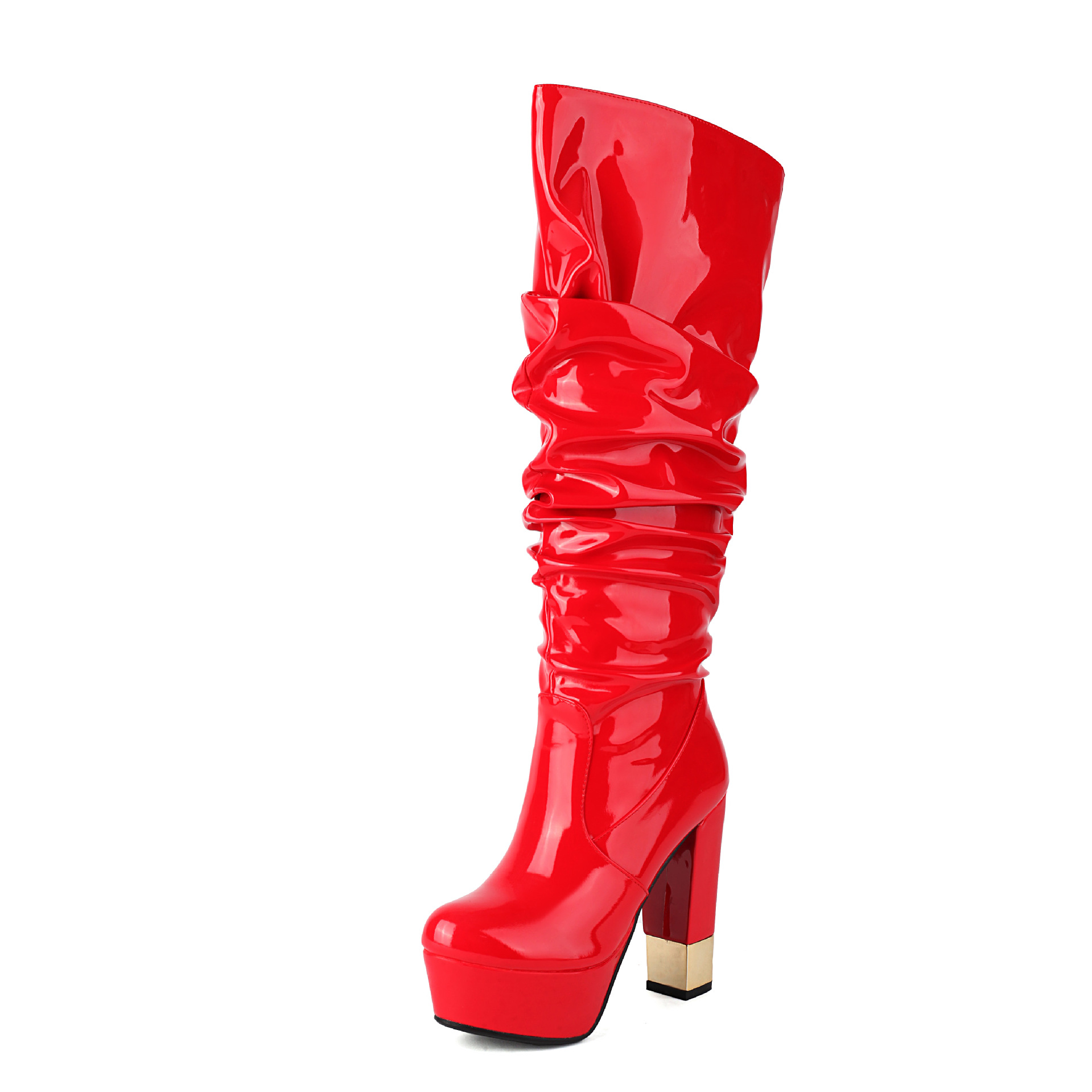 European And American-style Ultra-high-heeled Booties foto 5