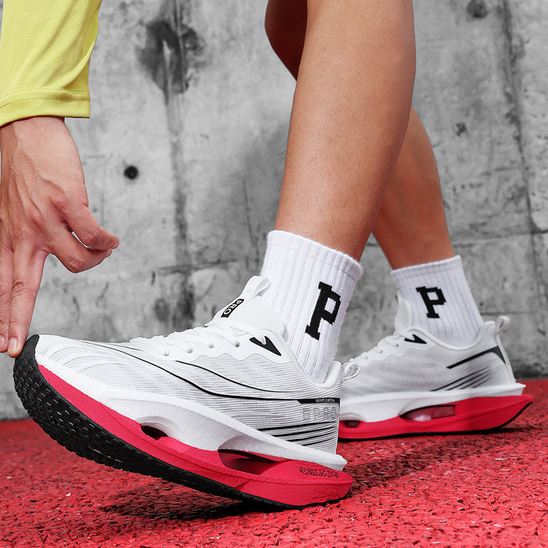 Running Men's Cushioning Breathable Mesh Sports Shoes foto 4