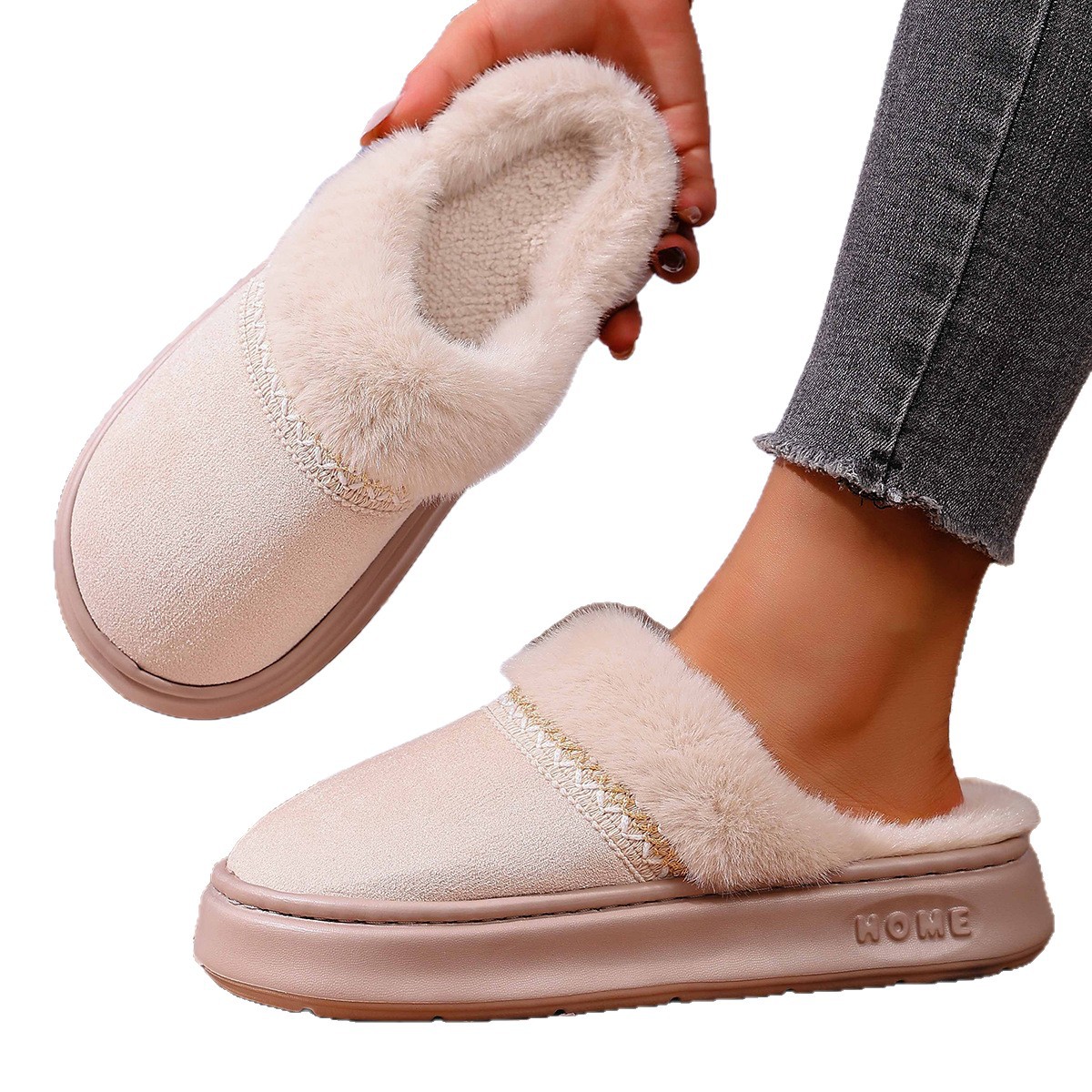Versatile Cotton Shoes For Couples In Winter foto 3