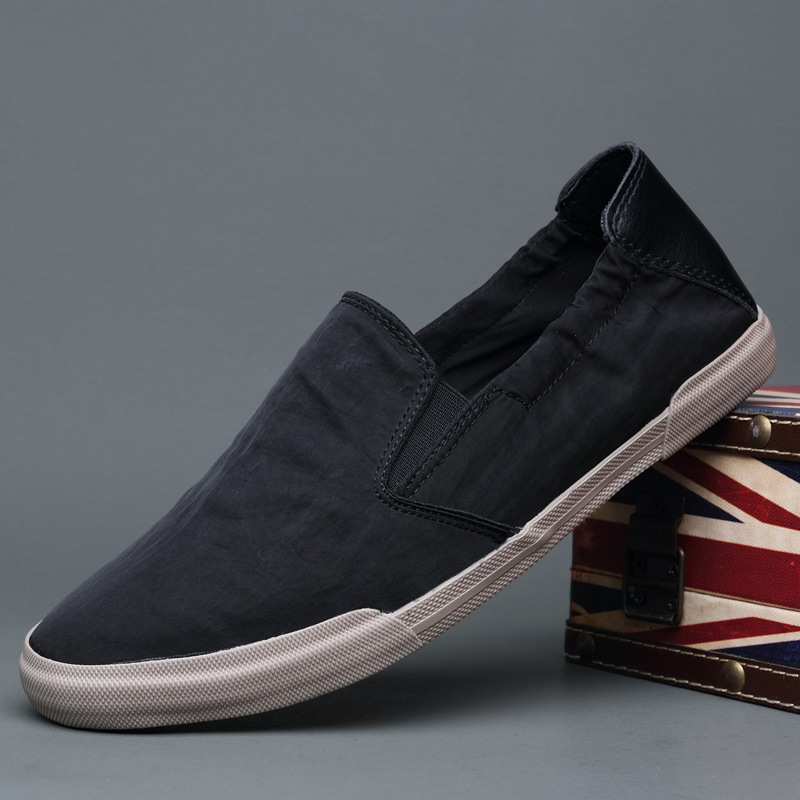Men's Canvas Shoes Popular Simplicity Loafers foto 3
