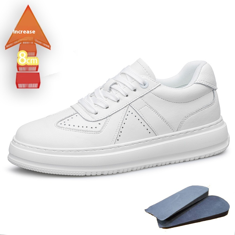 Men's Lace Up Lightweight Trendy All-matching Casual Board Shoes foto 2