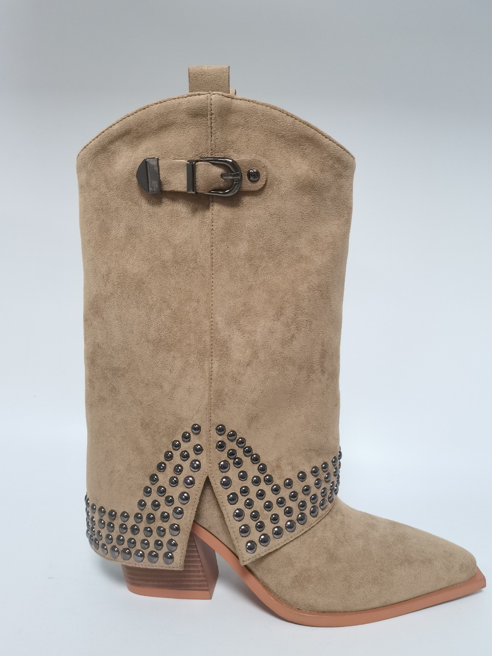 Spring And Autumn Pointed Knight Boots Women foto 3