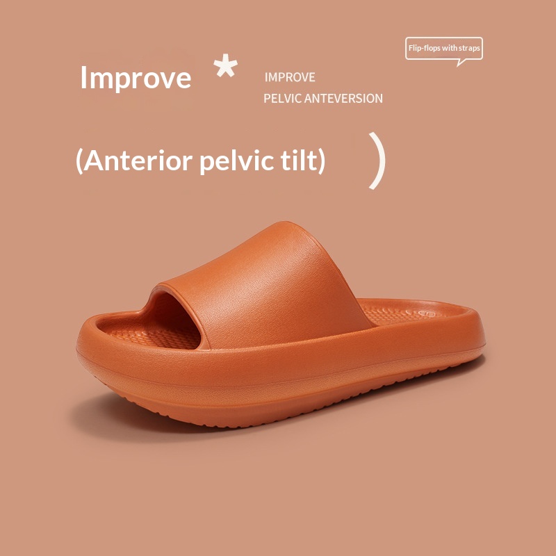 Ergonomic Low-heel Shoes For Correcting Anterior Pelvic Tilt Front-high Back-low Slippers foto 3
