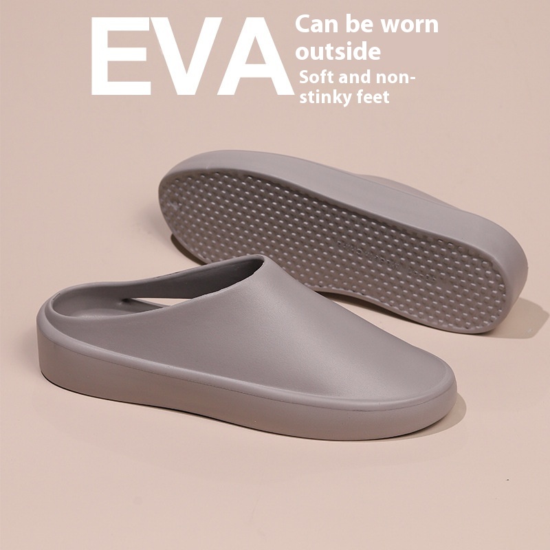 Summer Can Be Worn Outside Closed-toe Slippers Non-slip Wear-resistant foto 2