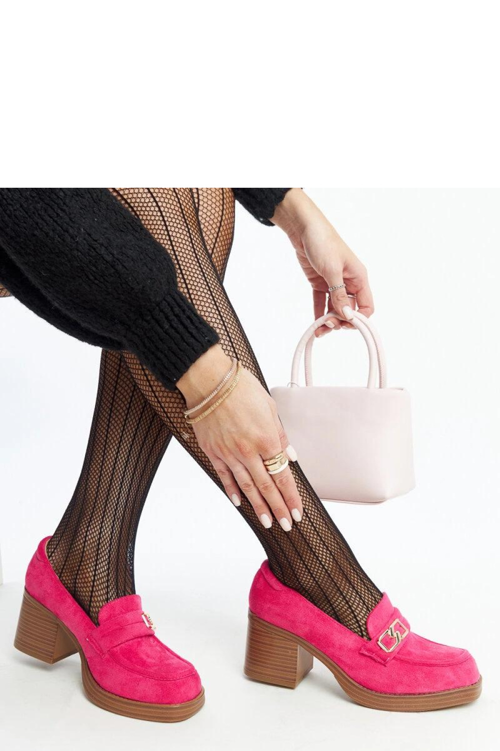 Pumps met dikke hak Solea
