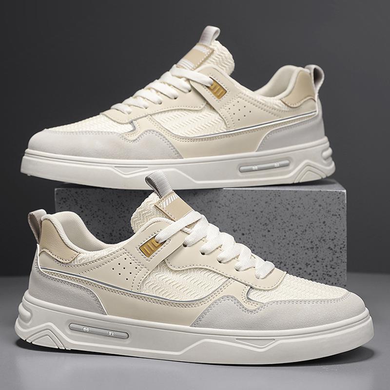 Men's Versatile Fashion White Shoes foto 4