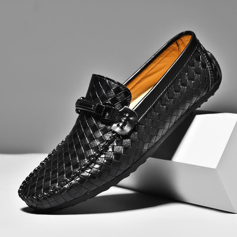 Slip-on Casual Leather Shoes Summer Plus Size foto 2