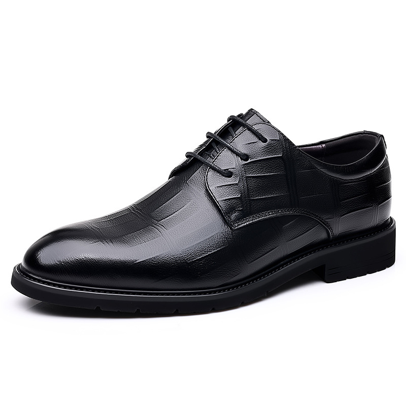 Men's New Business Formal Wear Casual Autumn Breathable British Korean foto 5