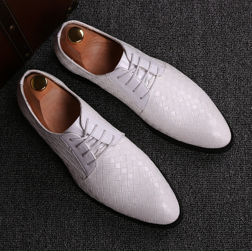 Low-cut Fashion Pointed Plaid Shoes foto 2