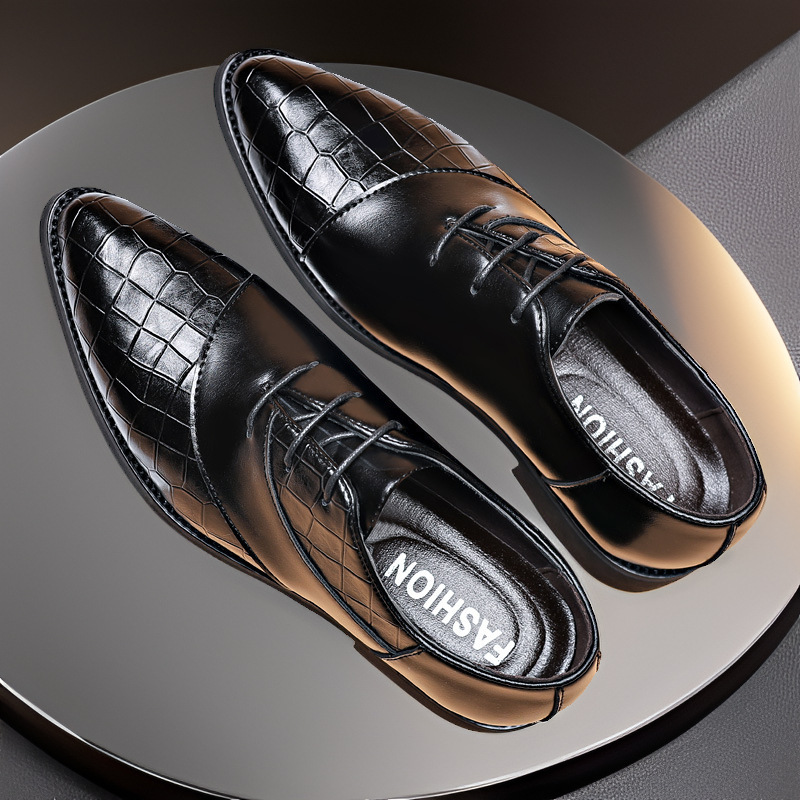New Casual Shoes Business Formal Men's Leather Shoes