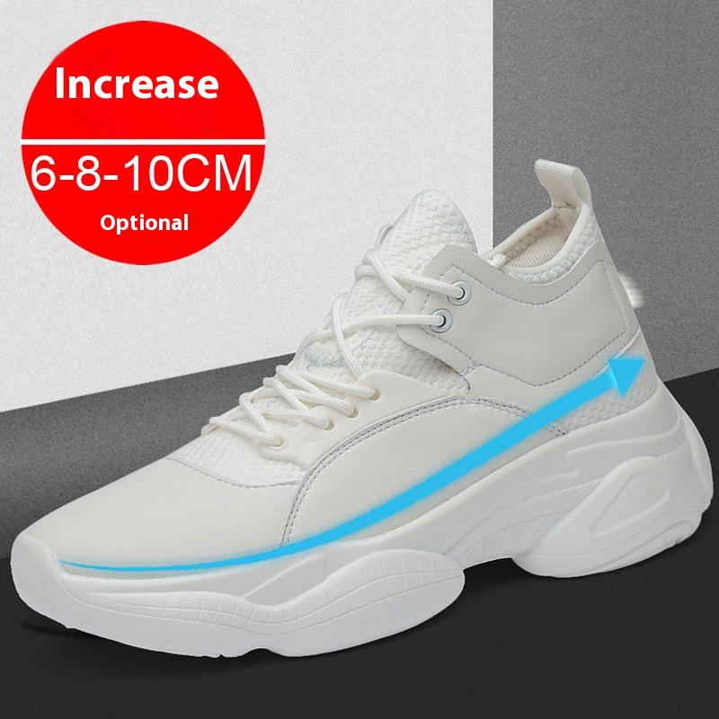 10cm Sports Casual Shoes Invisible Height Increasing Insole foto 5