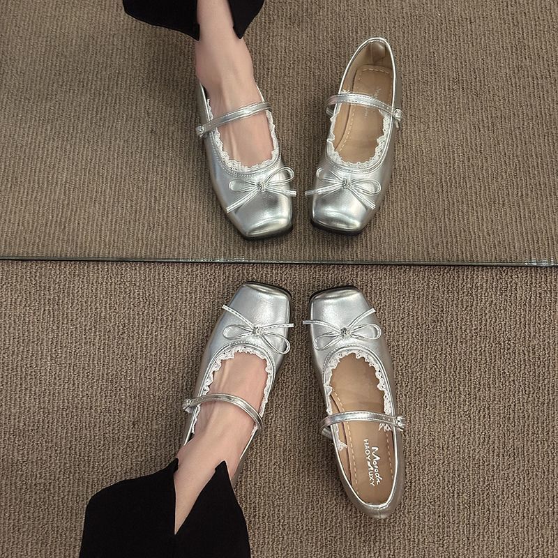 Vintage Mary Jane Ballet Flat Pumps foto 4