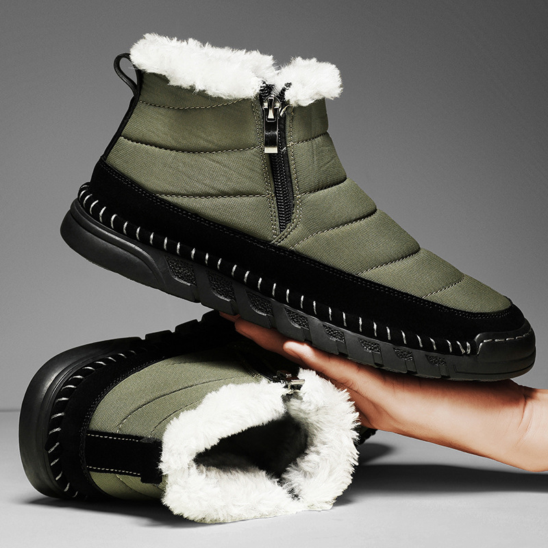 Plus Size Snow Boots Men's Outdoor Thickened Warm foto 3