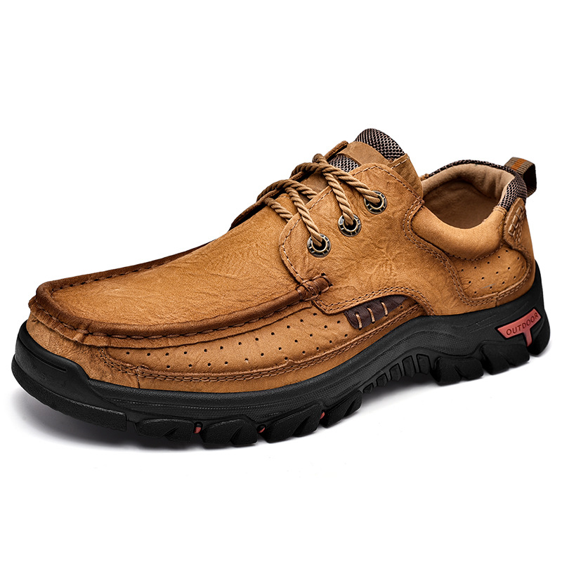 Men's Leather Large Size Casual Shoes foto 2