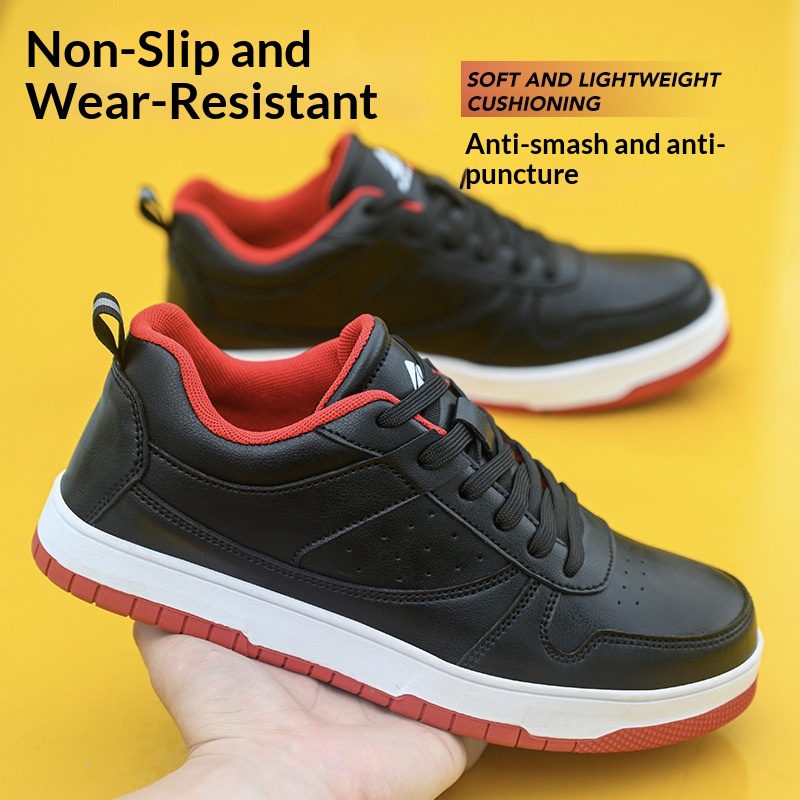 Anti-smash, Anti-puncture, Anti-slip And Wear-resistant Work Shoes