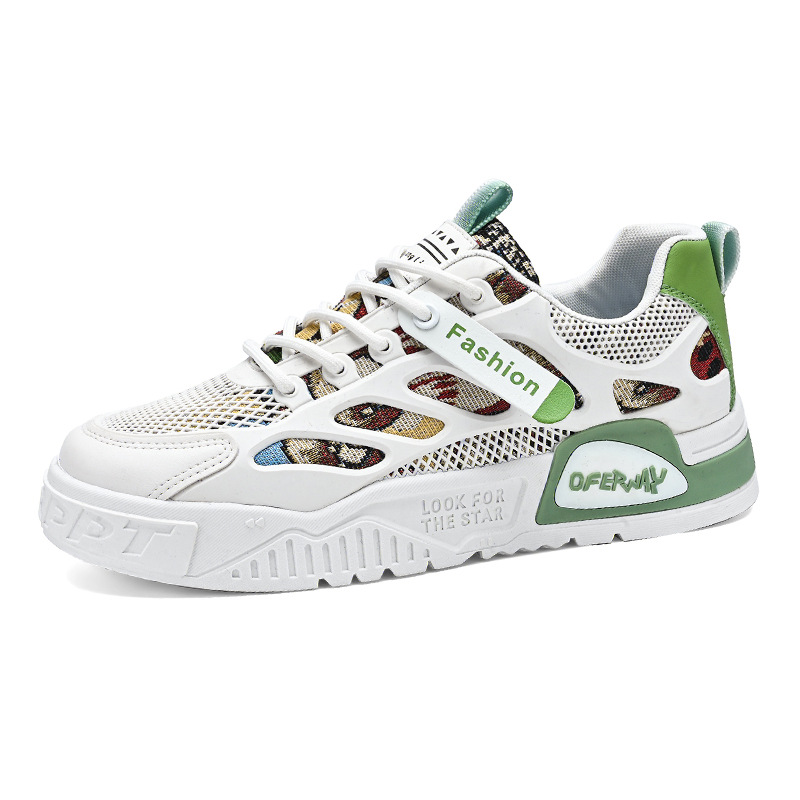 Low-top Sports Board Shoes Thick-soled Breathable Casual For Boys foto 5