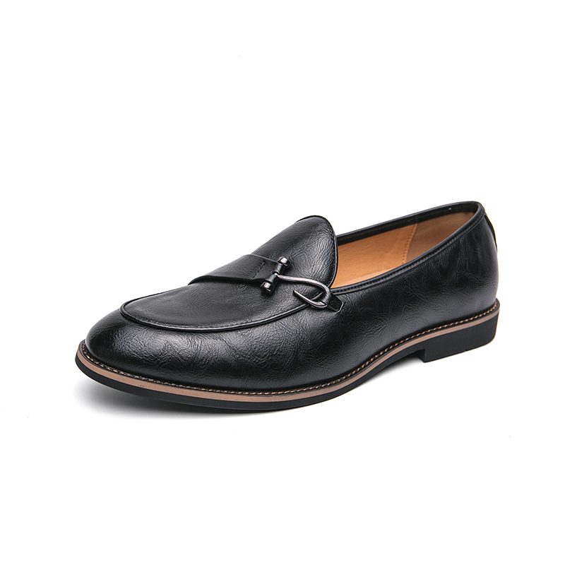 Plus Size Men's Shoes Casual British Style Slip-on foto 4
