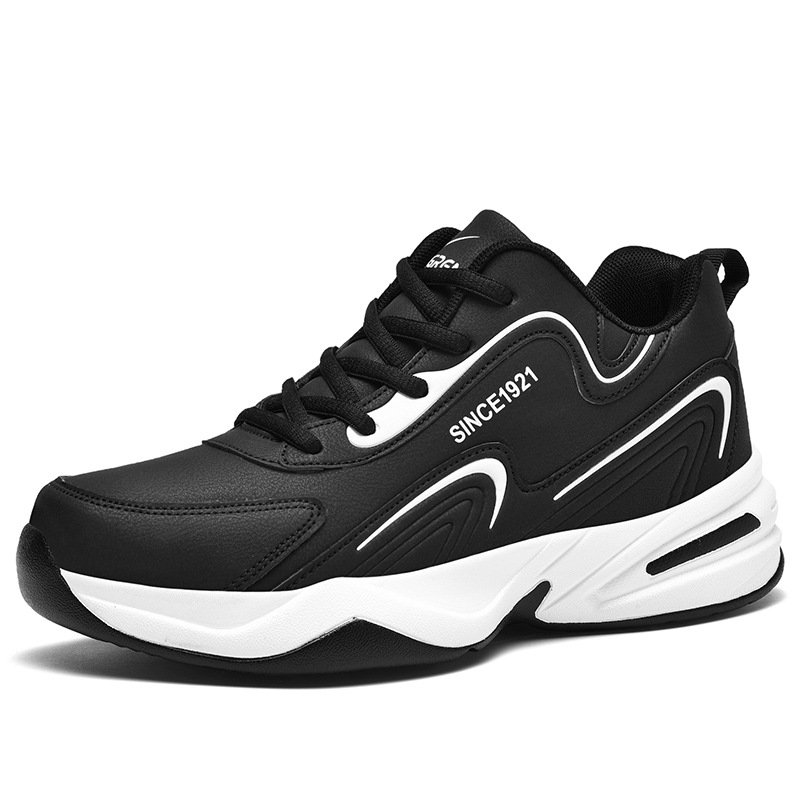 Male Leather Waterproof Leisure Non-slip Wear-resistant Travel Shoes foto 5