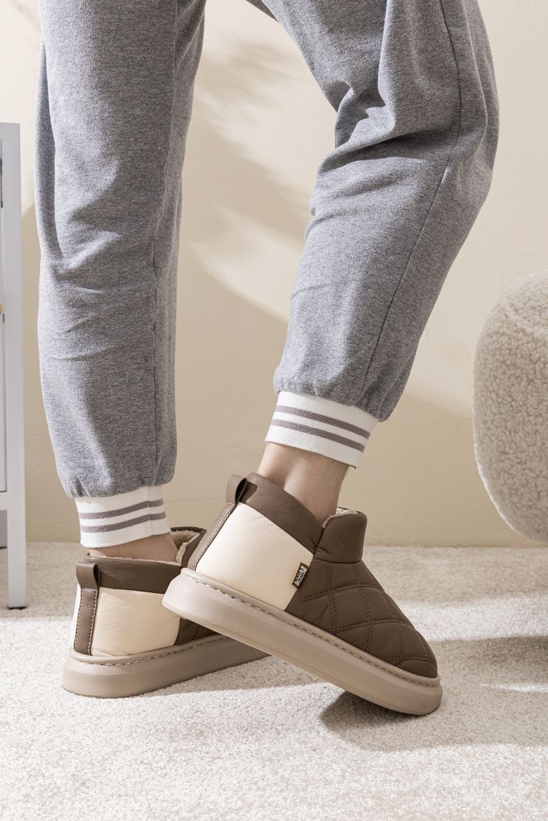 Men's Shoes With Checkered Pu Leather Surface foto 5