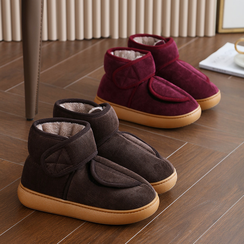 Large Opening Warm Boots With Anti-slip Rubber Soles For Men And Women foto 4