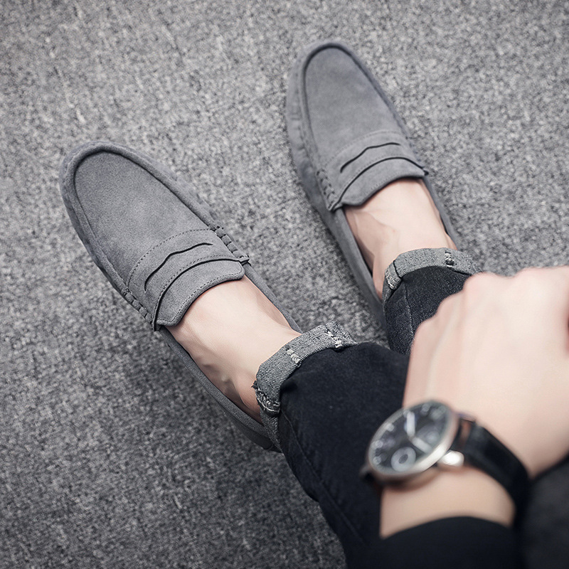 Men's Casual Flat Leather Shoes foto 4