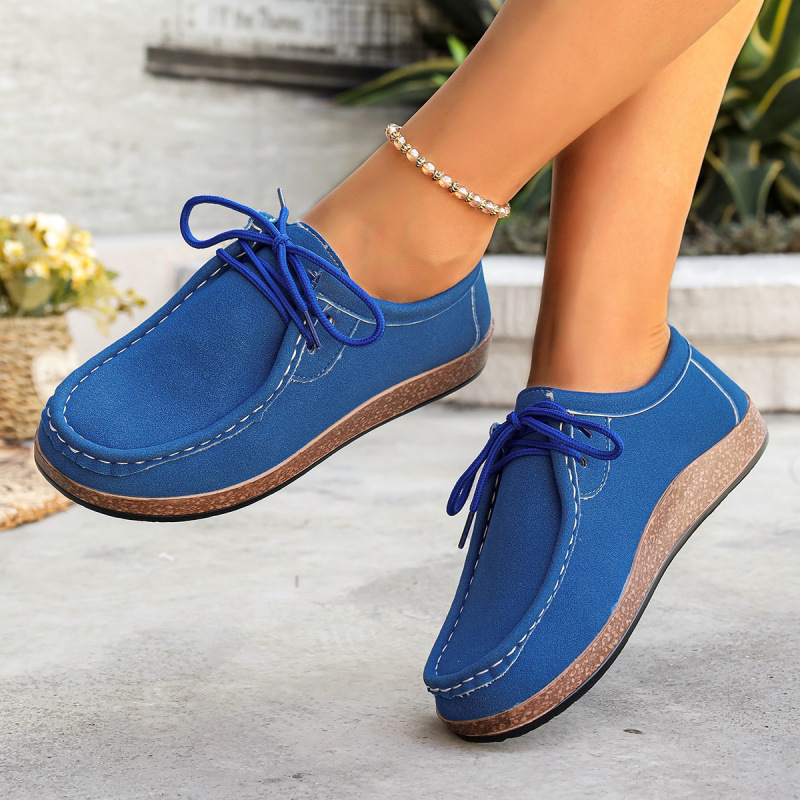 Autumn New Suede Comfortable Loafers For Women foto 2