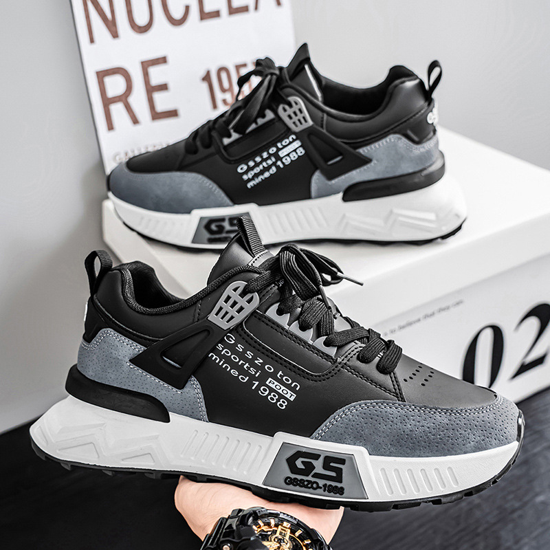 Mens Casual Trendy Slip-resistant And Abrasion-resistant Sneakers foto 4