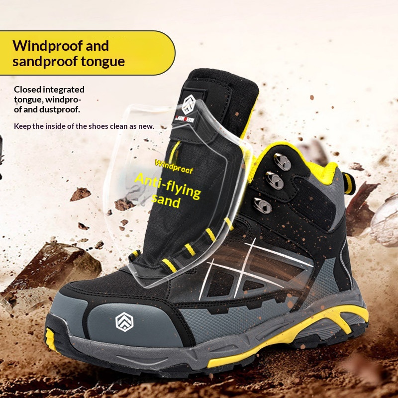 High-end Safety Shoes For Fall And Winter Crush-resistant, Puncture-proof Breathable And Lightweight foto 2