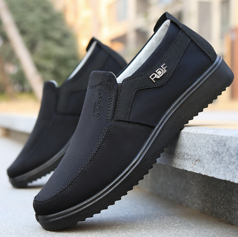 Versatile Slip-on Comfortable Soft-soled Old Beijing Cloth Shoes foto 3