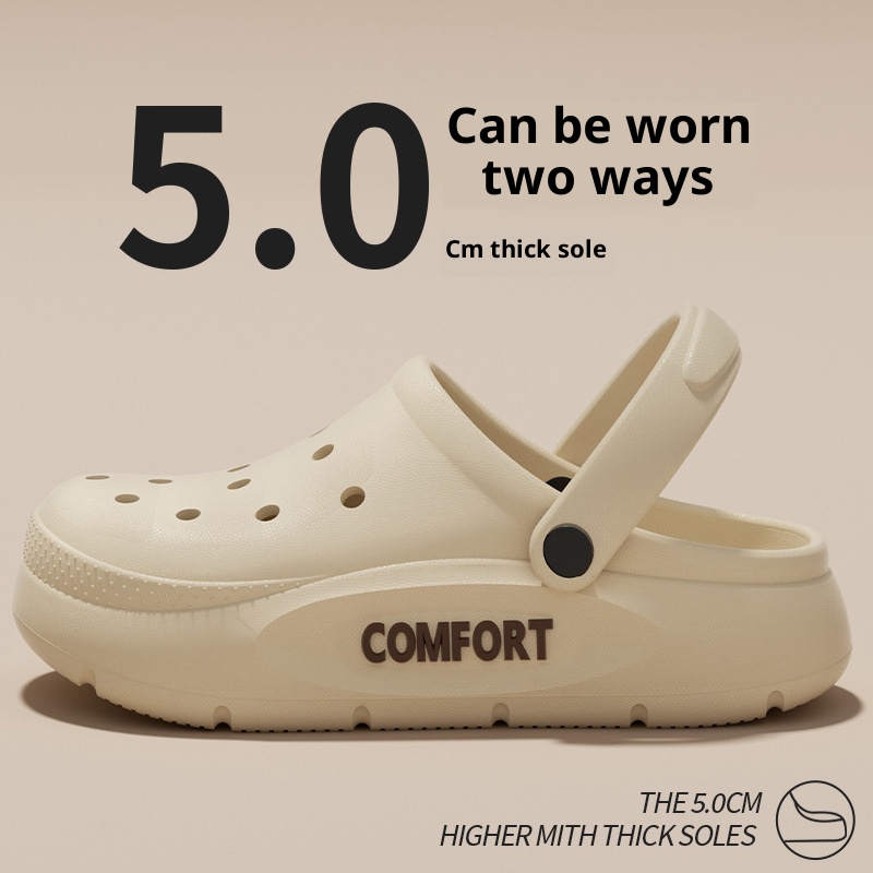 Men's Perforated Shoes For Summer Outdoor Wear With A Cushioned Stepping Sensation foto 3