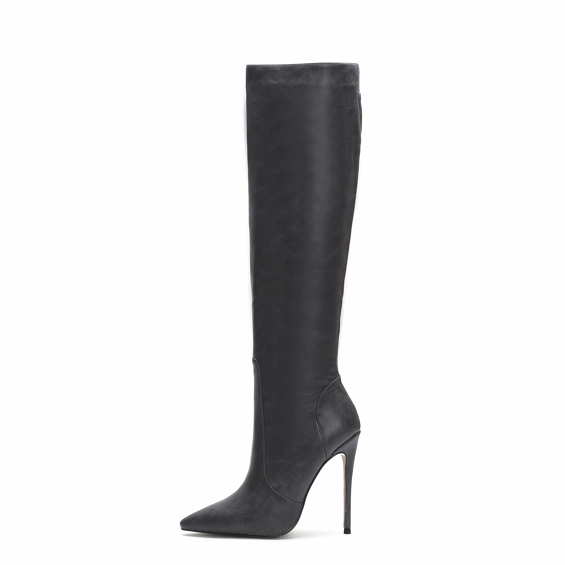 New Small Wide High Stiletto Heel Fashion Boots foto 3